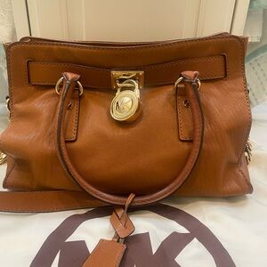 Michael Kors Brown Satchel Bag
